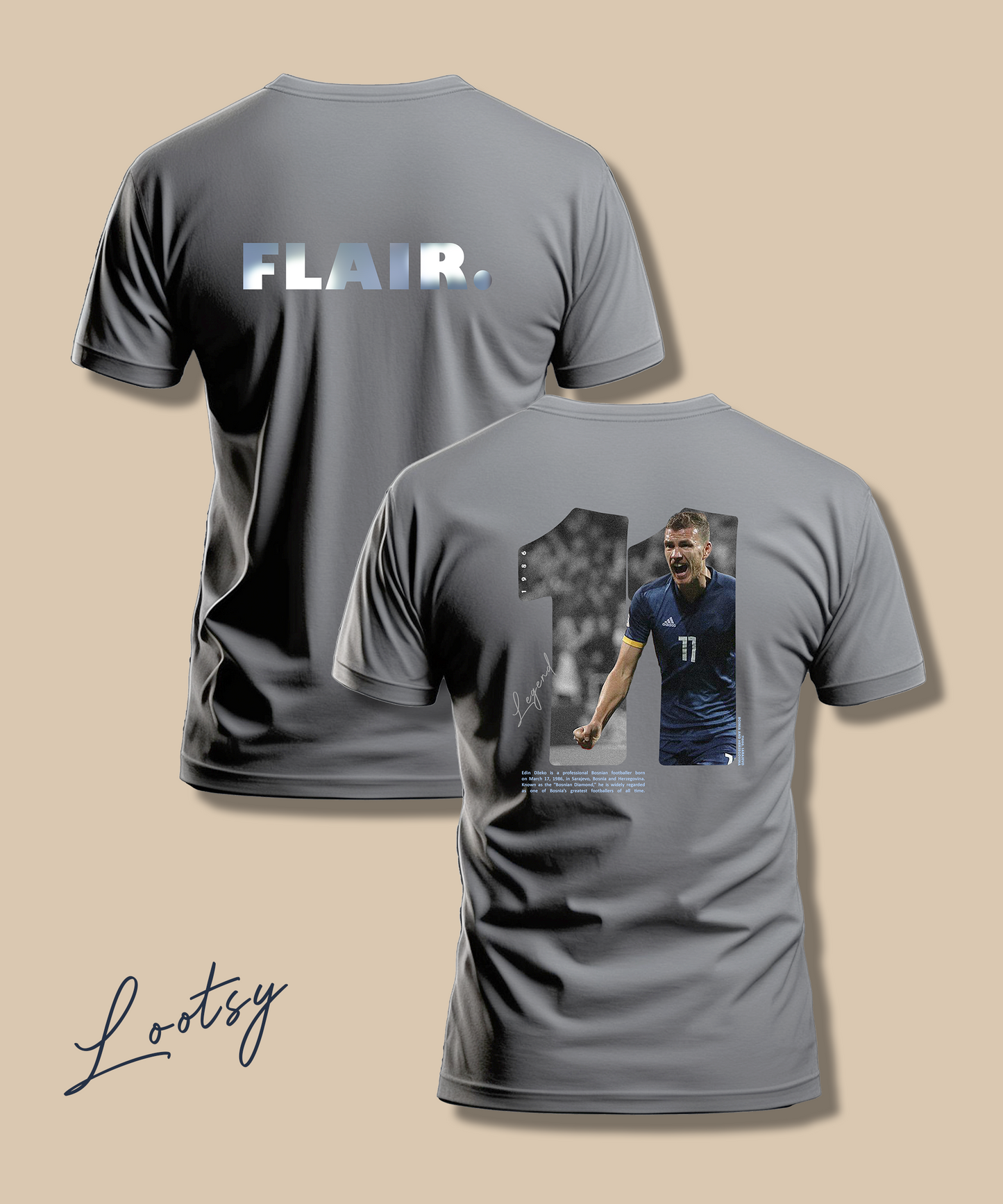 Flair majica Džeko dizajn
