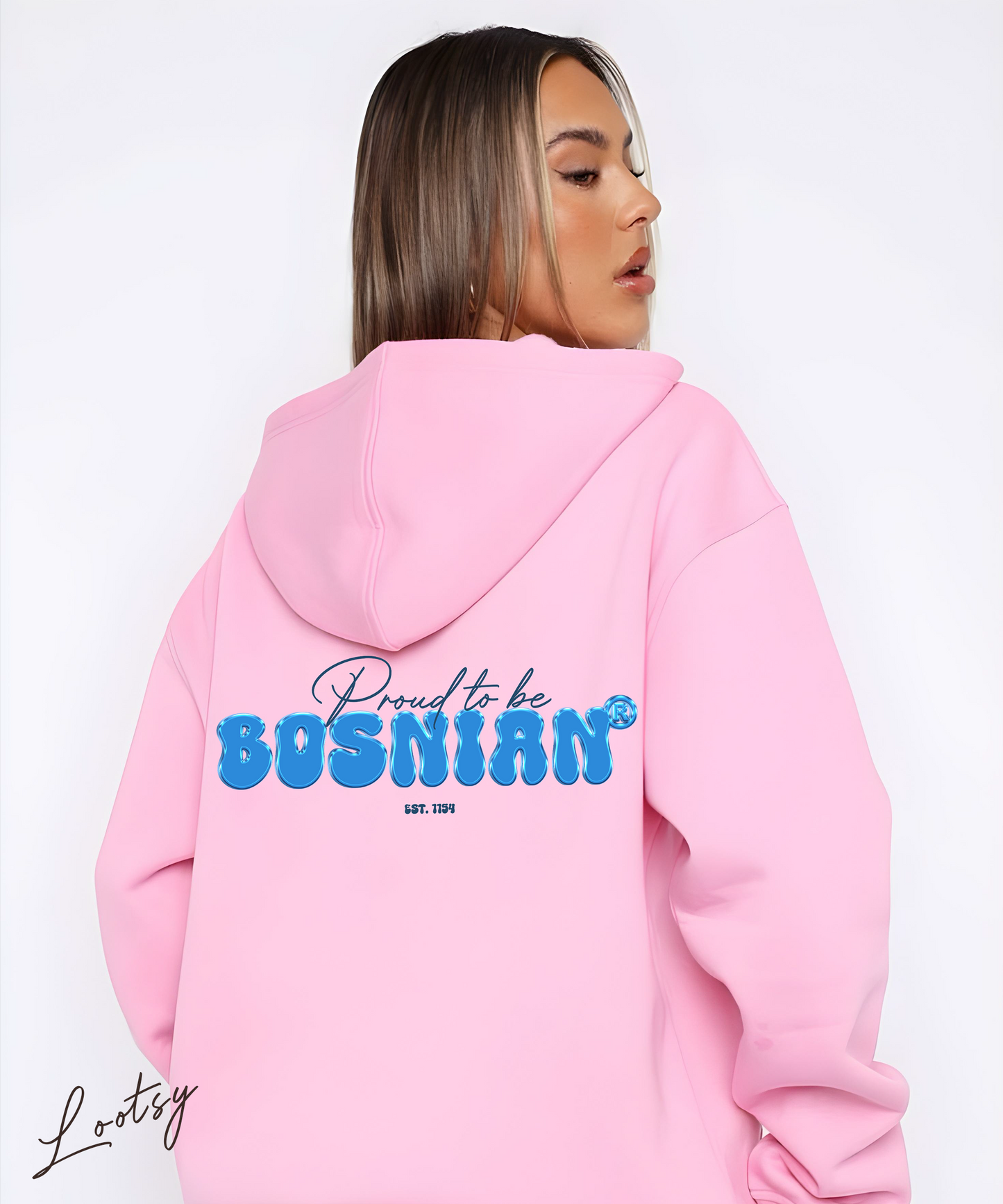 "Proud To Be Bosnian" Dukserica - Žene